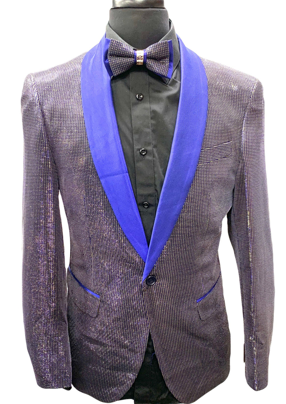Cielo Royal & Gold Formal Suit