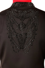 Barabas 3BLR18 Black Rhinestone Blazer