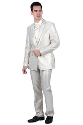 Barabas 5SU42 White & Gold Suit