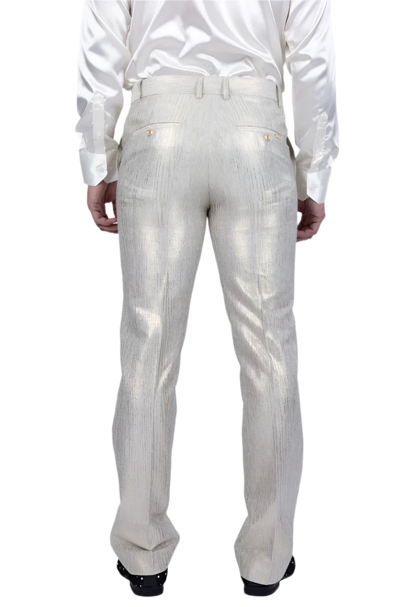 Barabas 5SU42 White & Gold Suit