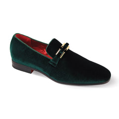 After Midnight 7047 Green Loafer