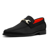 Tayno CaprioFN Black & Gold Loafer