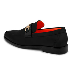 Tayno CaprioFN Black & Gold Loafer