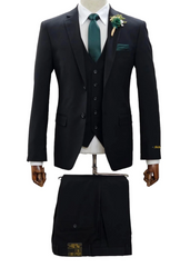 Fabio Fabrini 4030S Black Suit