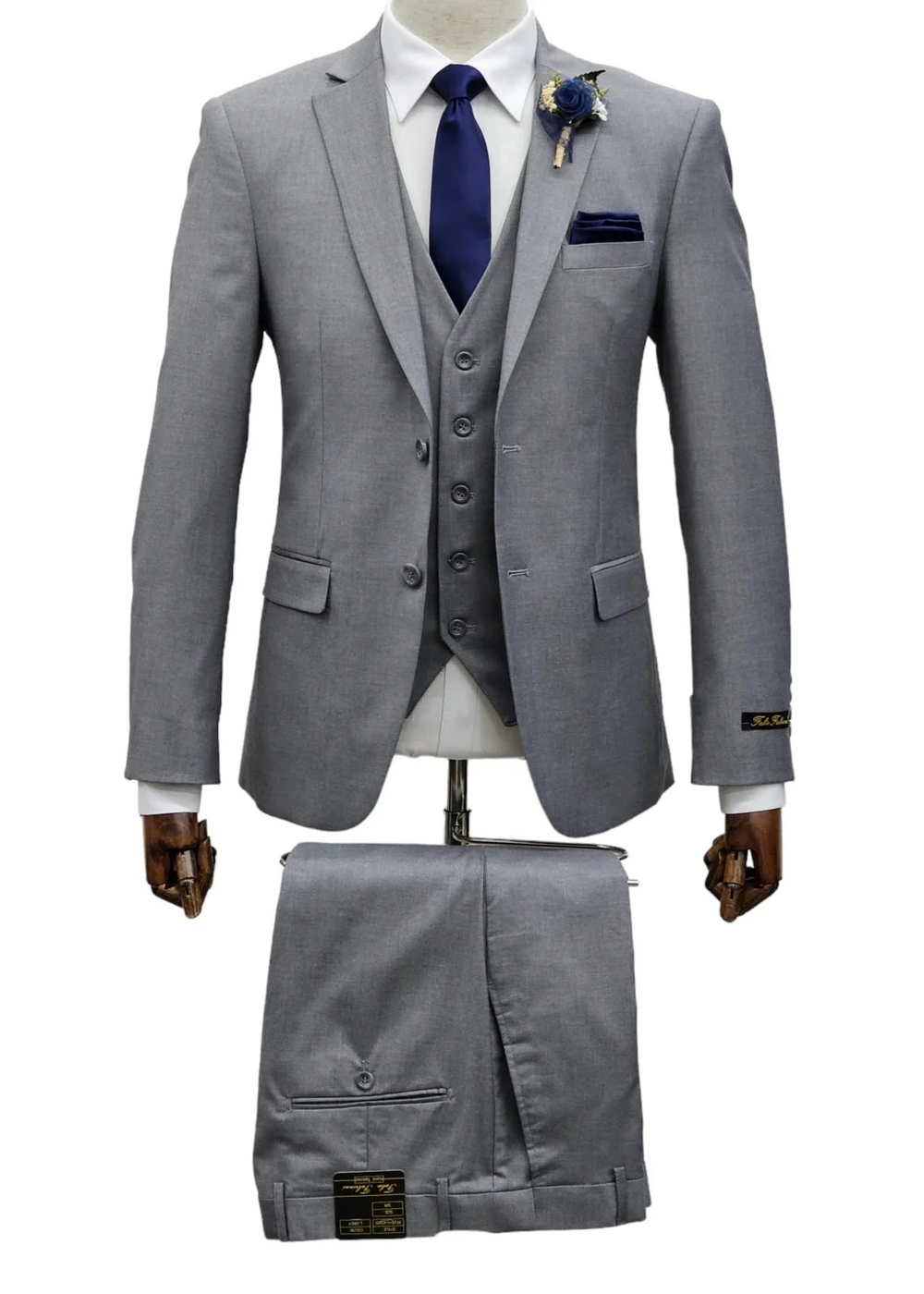 Fabio Fabrini 4030S Light Grey Suit