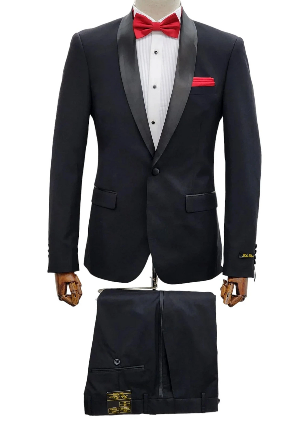 Fabio Fabrini 4030S black tuxedo