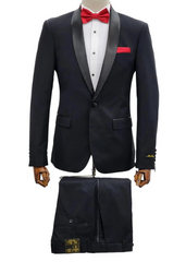 Fabio Fabrini 4030S black tuxedo