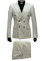 Giovanni Testi GT6DB-1501-I Ivory Suit