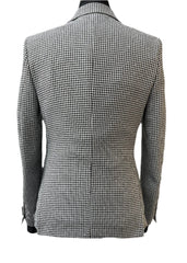 Giovanni Testi Black & White Rhinestone GT6DB-6105-BW Suit