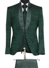 Wessi C733-007-G Green Suit
