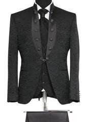 Wessi C733-001-B Black Suit
