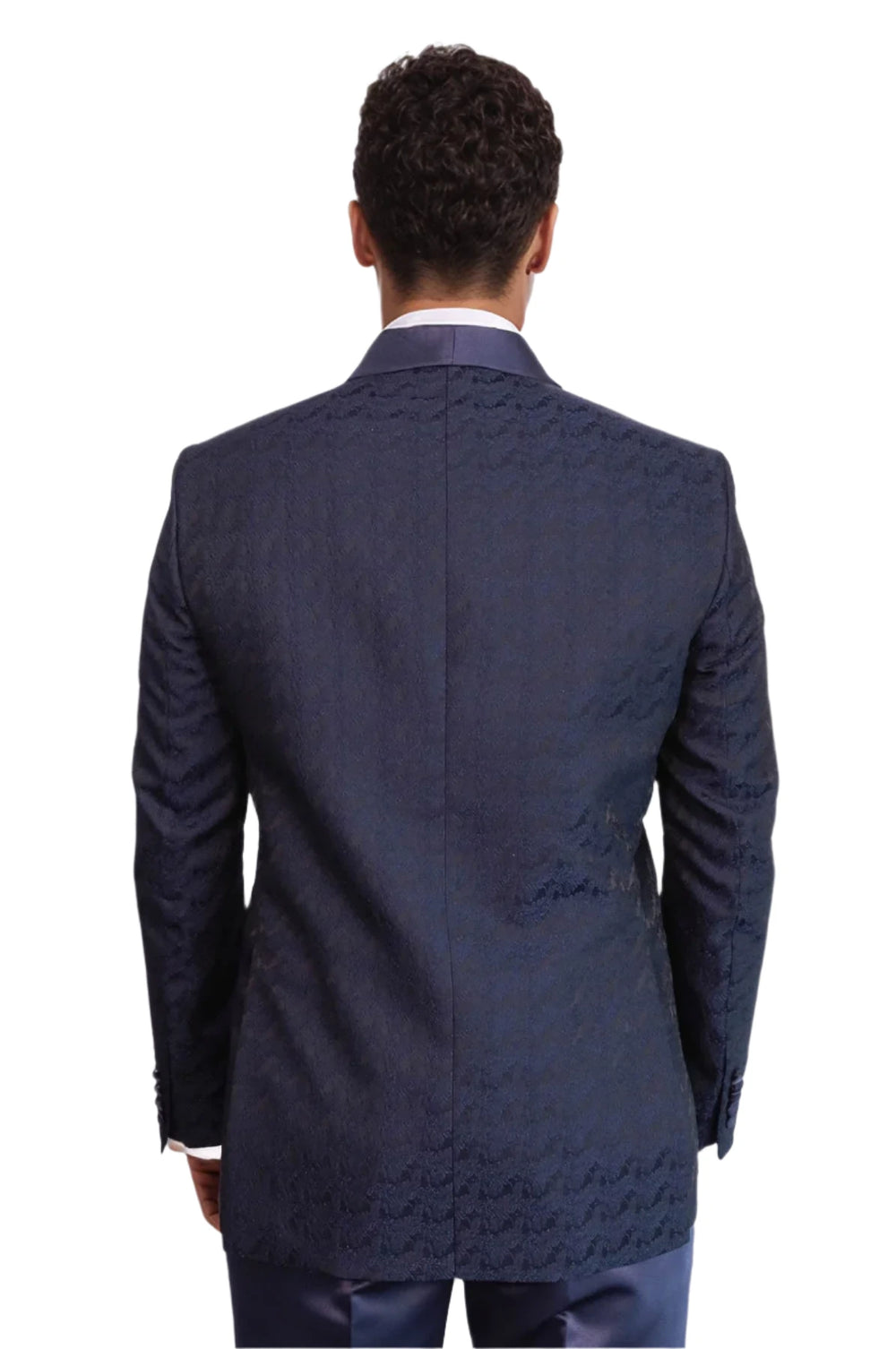 Wessi TKD-1000-20-N Navy Blue Tuxedo