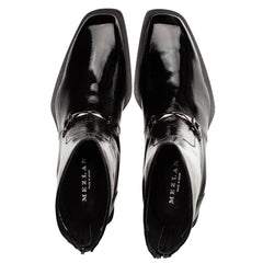 Buscemi Hi-Shine Ornament Boot -B