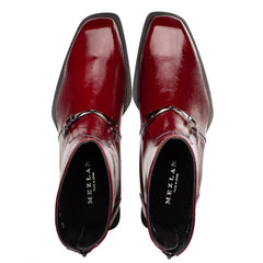 Buscemi Hi-Shine Ornament Boot -BU