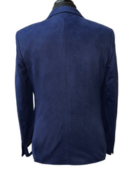 Cielo Formal Suede Navy Blazer