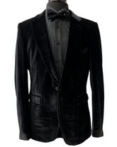 Cielo Beautiful Black Velvet Blazer