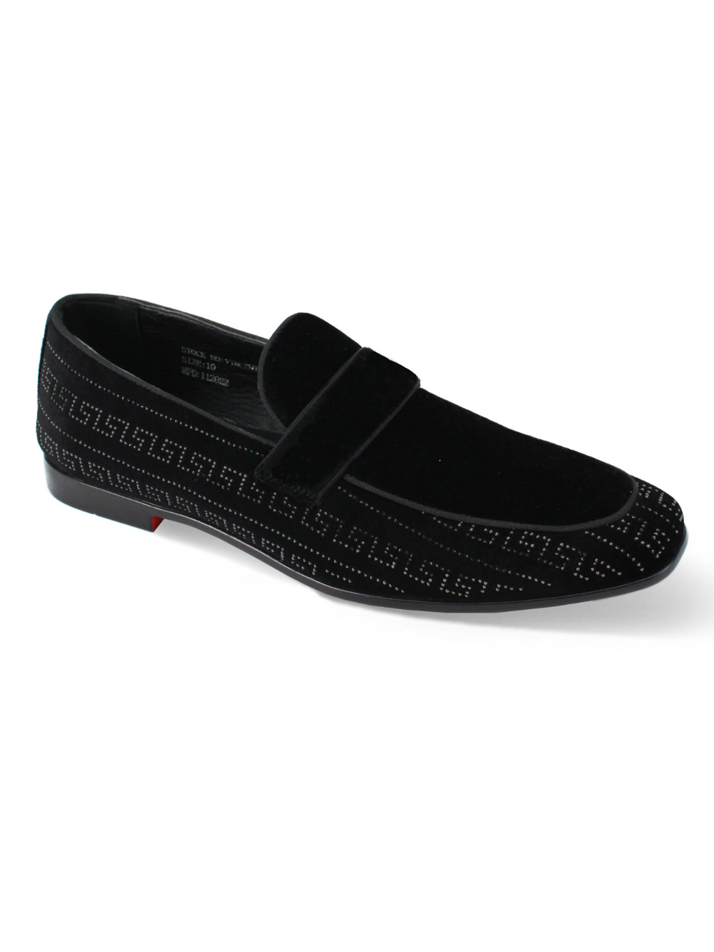 After Midnight Black Velvet Formal Loafer