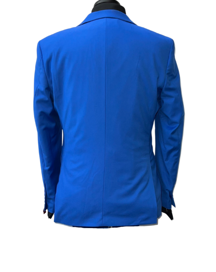 Tazzio Royal Blue Double Breasted 3-Piece Suit