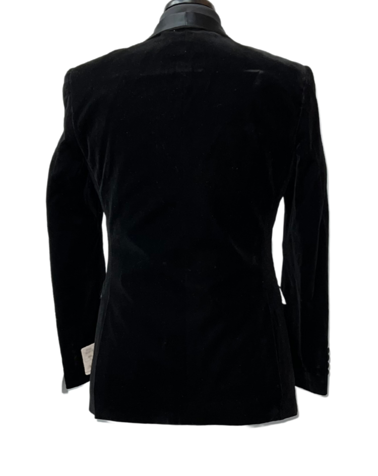 Needle & Stitch Formal Black Velvet Blazer