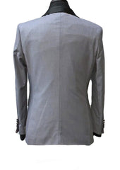 Imani Uomo Grey & Black Contrasting Suit