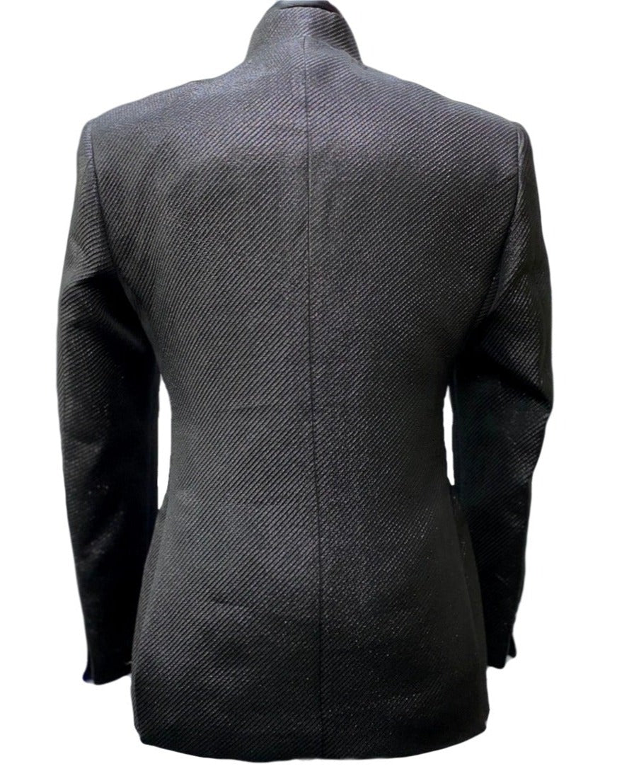 Barabas Shiny Textured Blazer