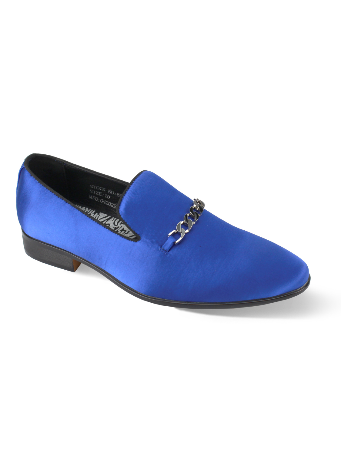 After Midnight Royal Satin Loafer