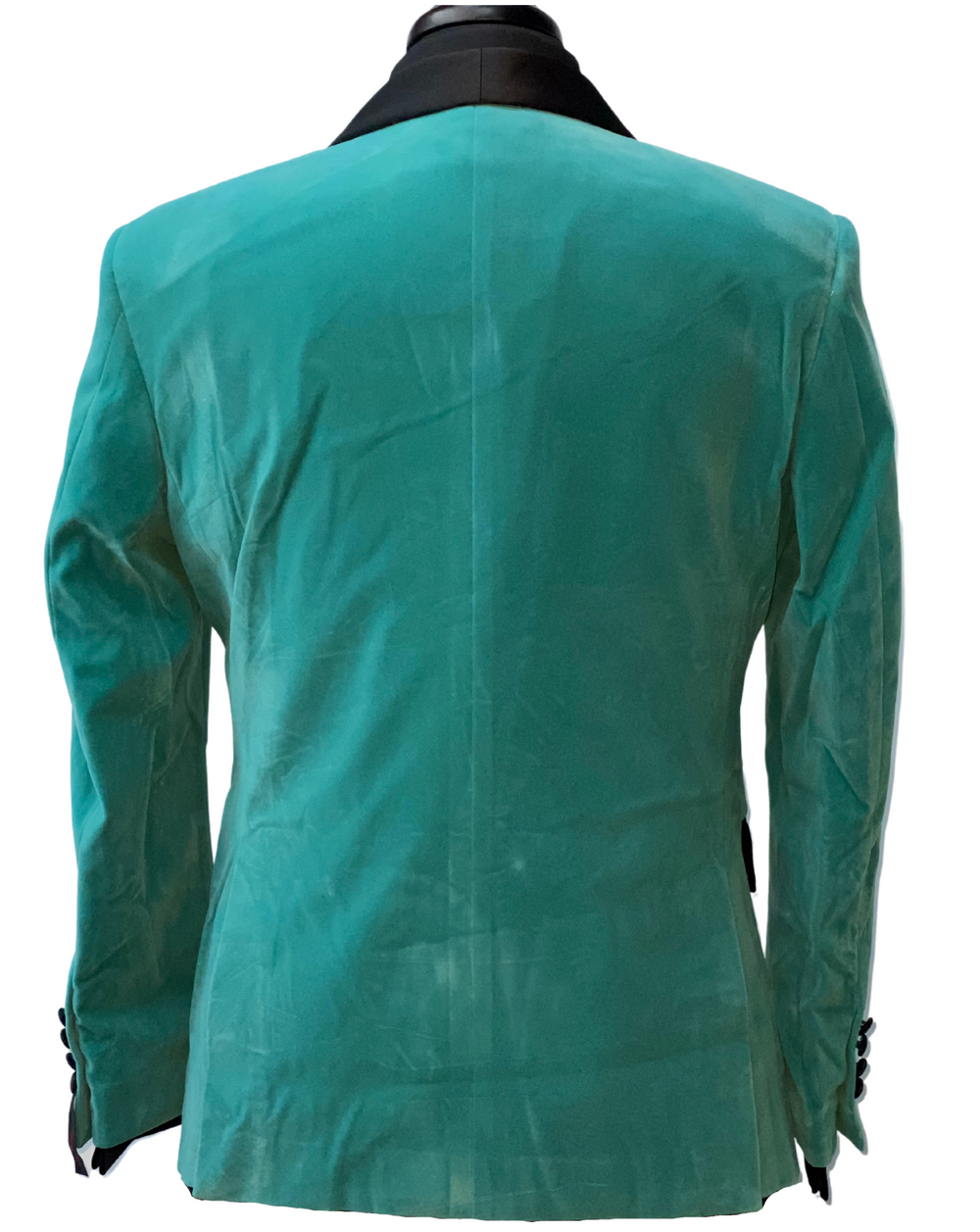 Tazzio Teal Velvet Blazer