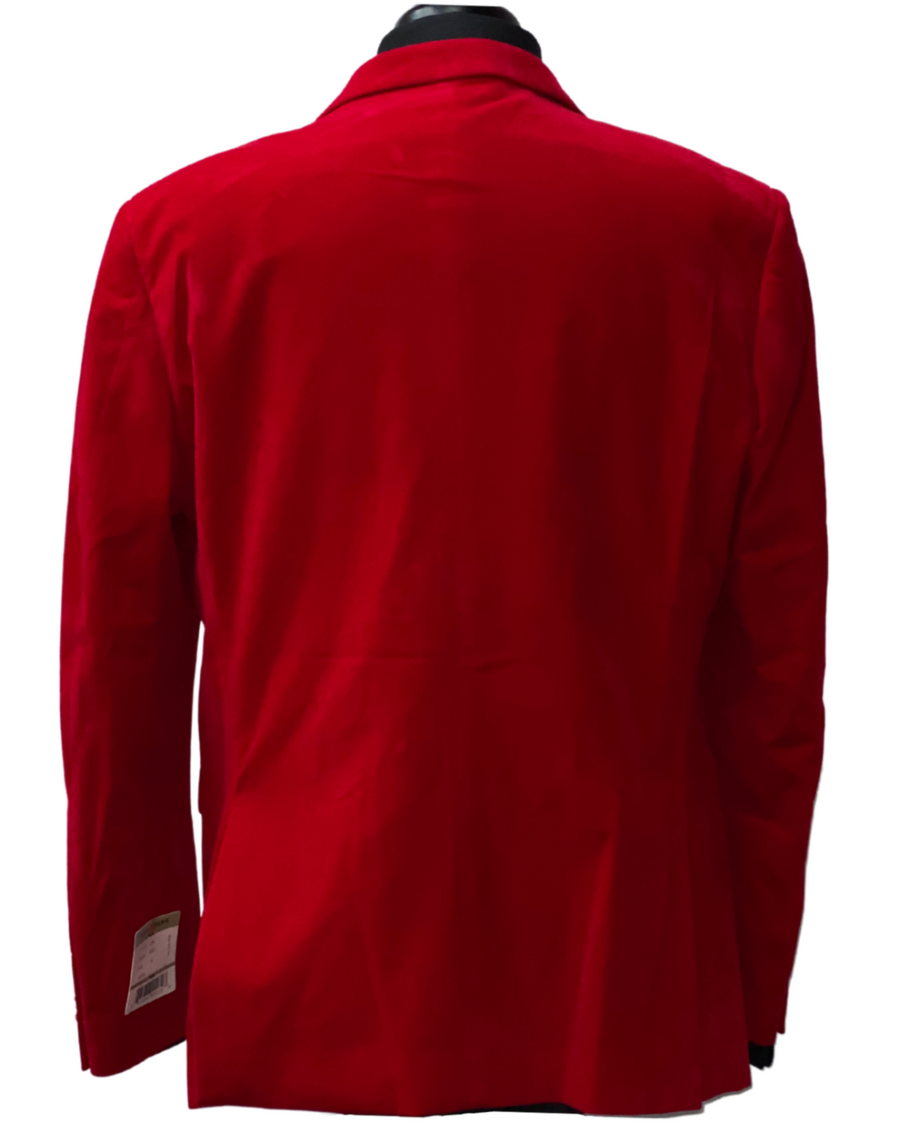 Kent & Park Red Velvet Single Breasted Blazer