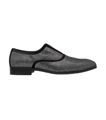 Stacy Adams Starleigh Black & Silver Loafer