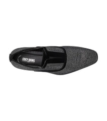 Stacy Adams Starleigh Black & Silver Loafer