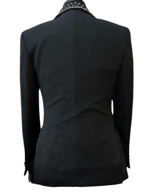 Barabas 2EBL7-B Black Blazer