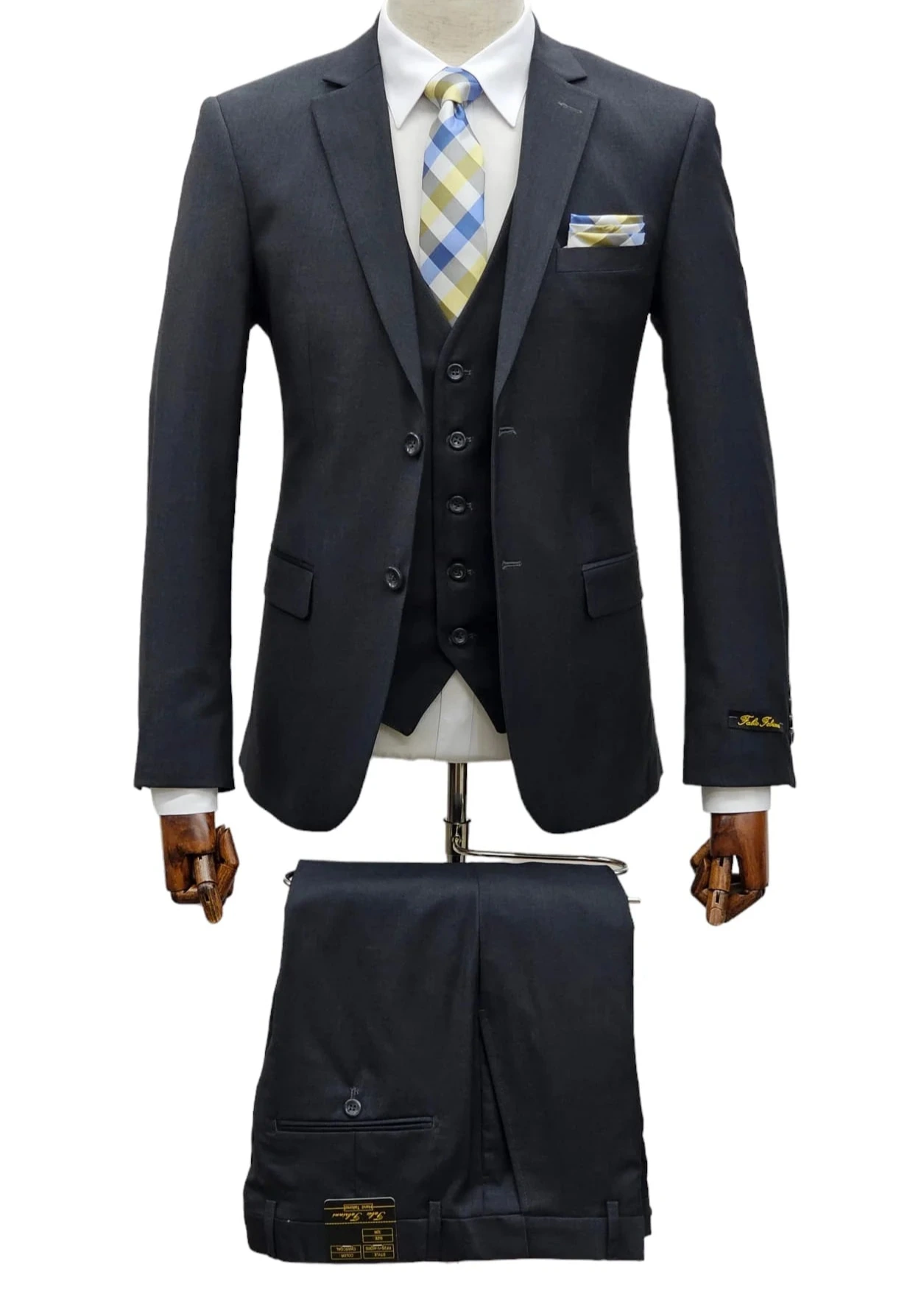 Fabio Fabrini 4030S Charcoal Suit