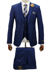 Fabio Fabrini 4030S Dark Blue Suit