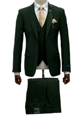 Fabio Fabrini 4030S Olive Suit