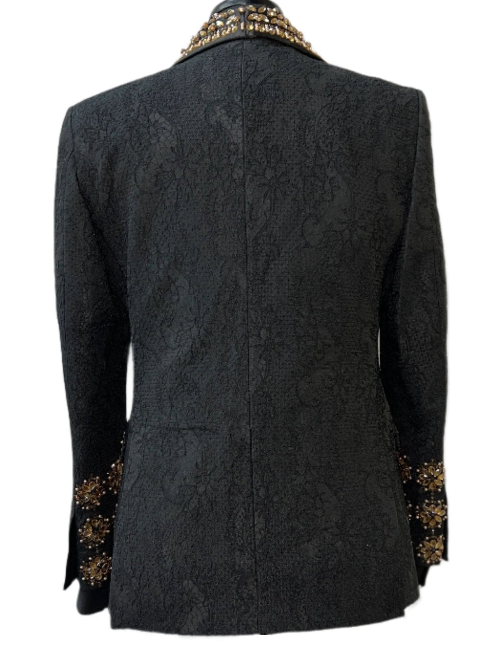 Barabas 3EBL14-BG Black & Gold Blazer