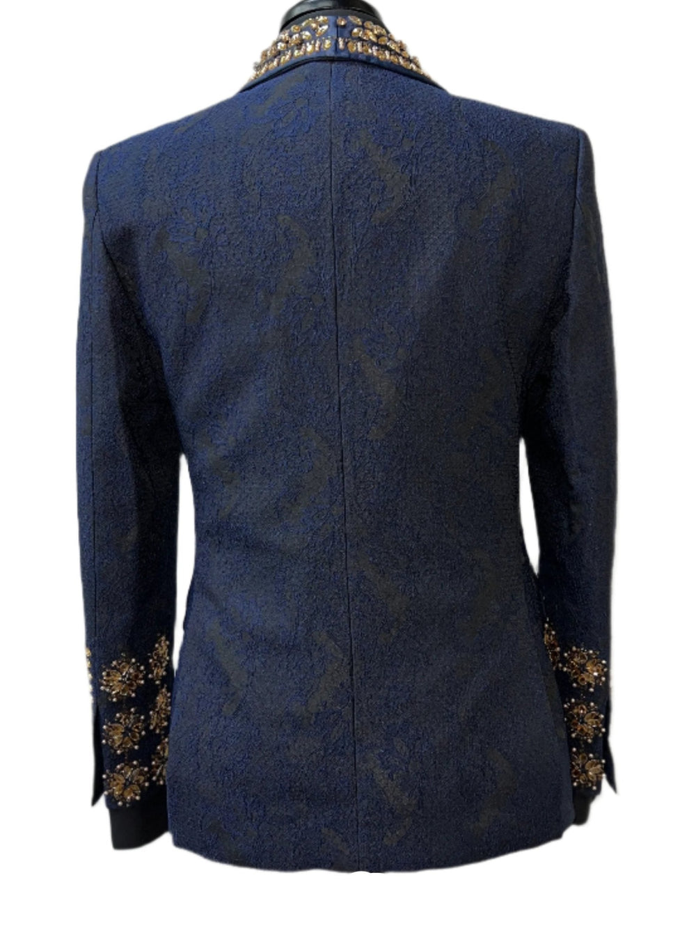 Barabas 3EBL14-NG Navy & Gold Blazer