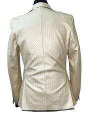 Giovanni Testi GT1P-LTD-I Beige Leather Suit