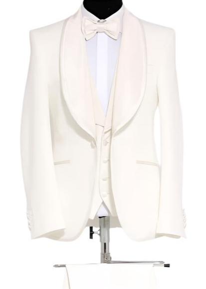 Wessi C719-004-W White Suit