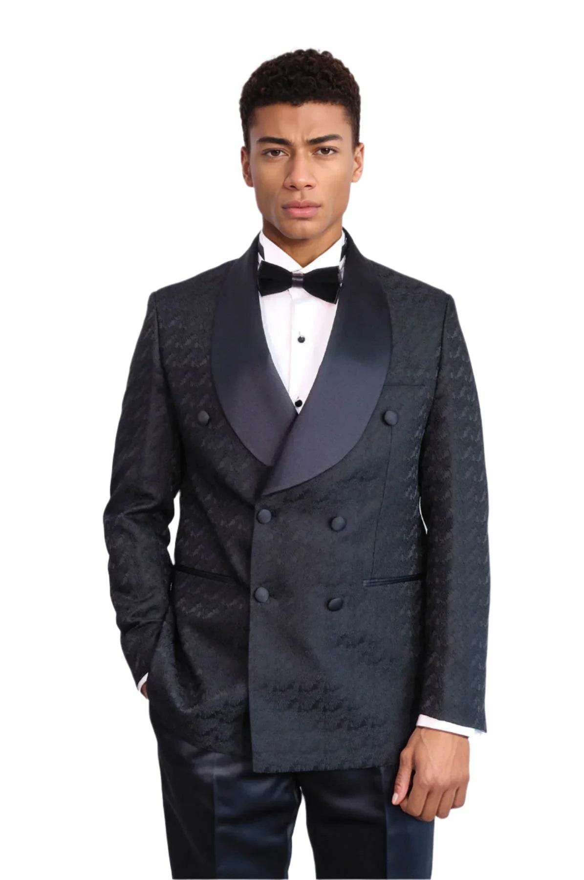 Wessi TKD-1000-20-N Navy Blue Tuxedo