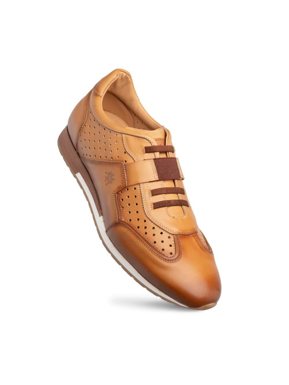 Mezlan Laceless Patina Dress Slip On Sneaker