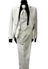 Quesste White 4-Piece Turkish Suit