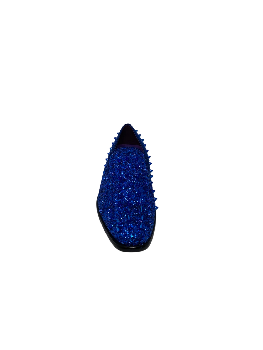 After Midnight Cobalt Blue Glitter Embellished Loafer