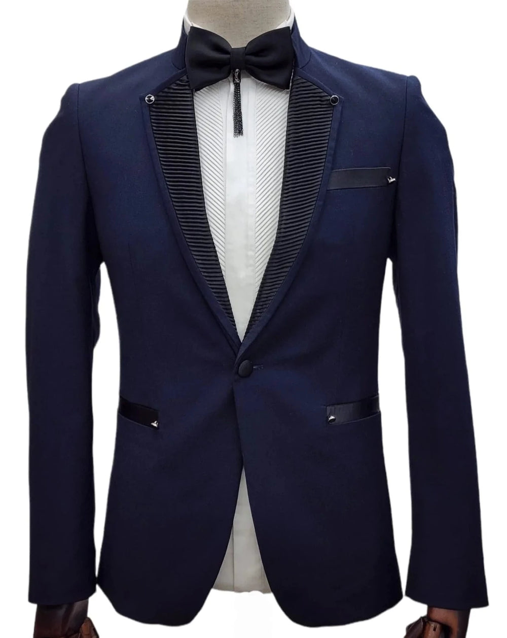 Giovanni Testi Navy & Black Suit